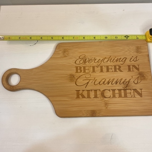 Wooden Cutting Board Decor / Granny's Kitchen - Picture 3 of 5